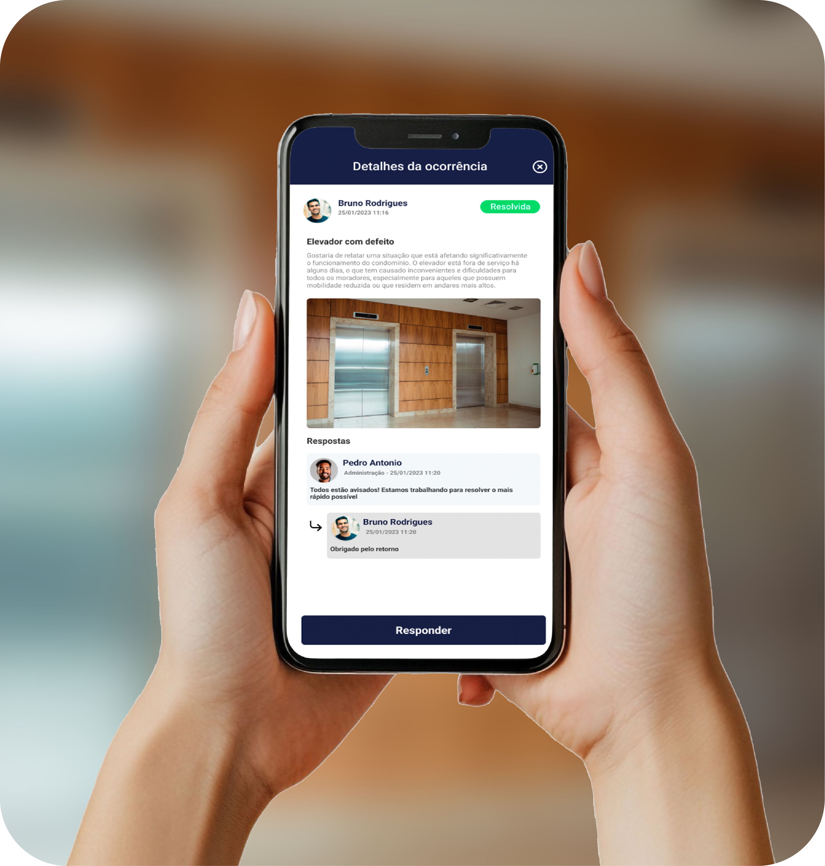 CondomínioApp no celular